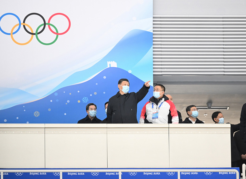 Си Цзиньпин Бейжіңдегі қысқы Олимпиада мен Паралимпиада ойындарының дайындық барысын тексерді