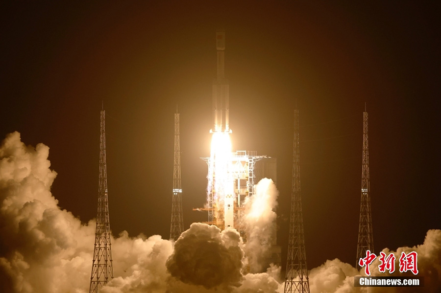 «Тяньчжоу-7» жүк ғарыш кемесі Қытайдың ғарыш станциясымен сәтті түйісті