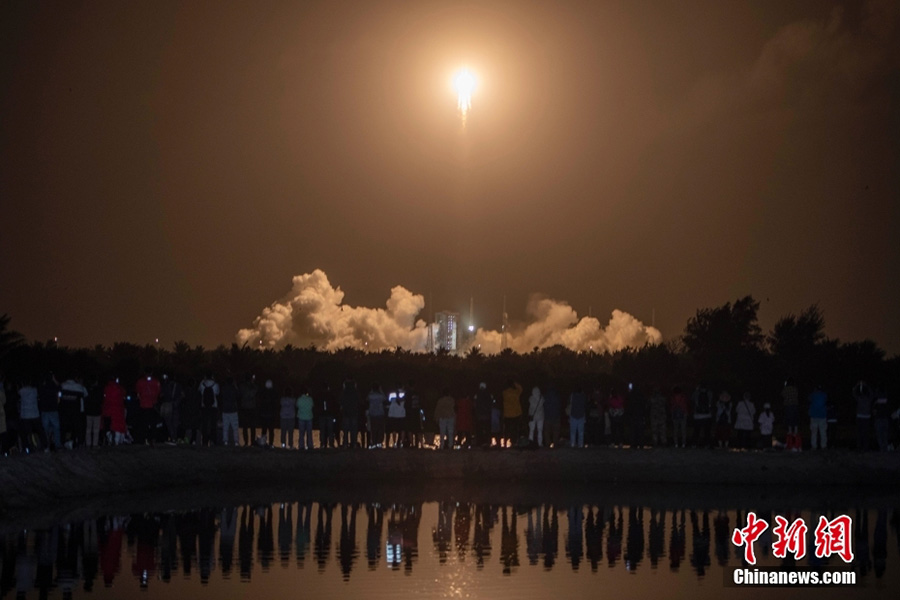 «Тяньчжоу-7» жүк ғарыш кемесі Қытайдың ғарыш станциясымен сәтті түйісті