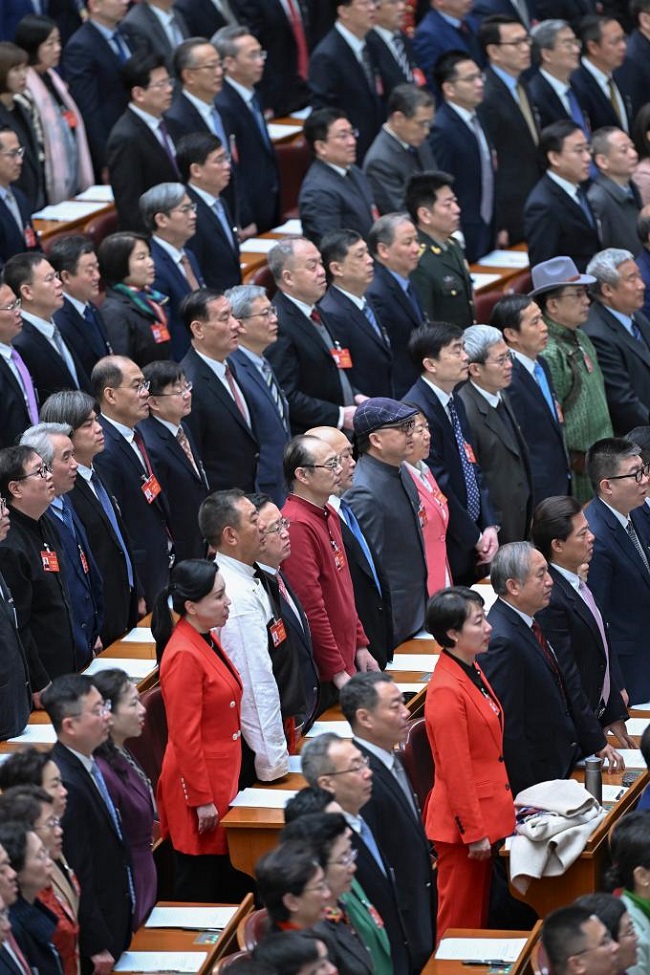 Қытай Халықтық саяси консультативтік кеңесінің XIV Ұлттық комитетінің екінші сессиясы ашылды