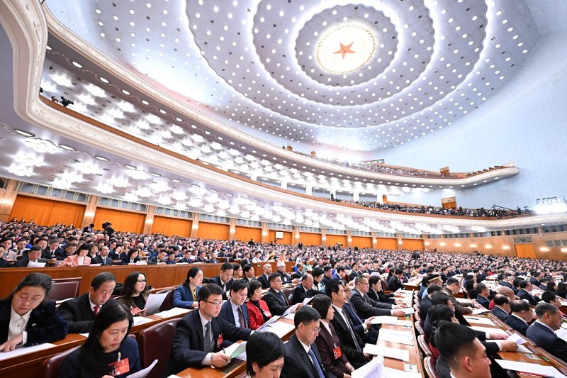 Қытай Халықтық саяси консультативтік кеңесінің XIV Ұлттық комитетінің екінші сессиясы ашылды