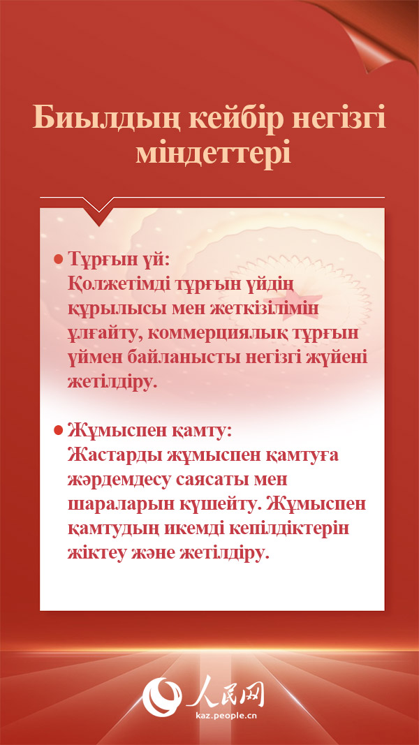 Екі сессия: Үкімет жұмысы туралы есептің қысқаша нұсқасы