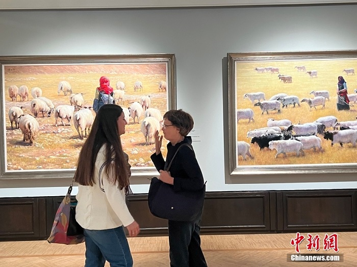Ресейдегі Третьяков галереясында Қытайдың Сицзаны тақырыбындағы май бояулы суреттер көрмесі ашылды