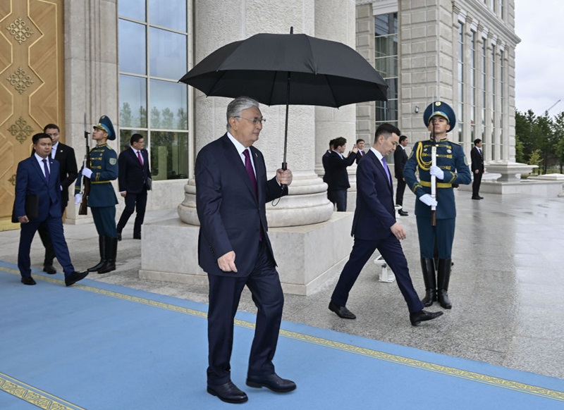 ҚХР Төрағасы Си Цзиньпин Астанада ҚР Президенті Қ.Тоқаев өткізген қарсы алу рәсіміне қатысты