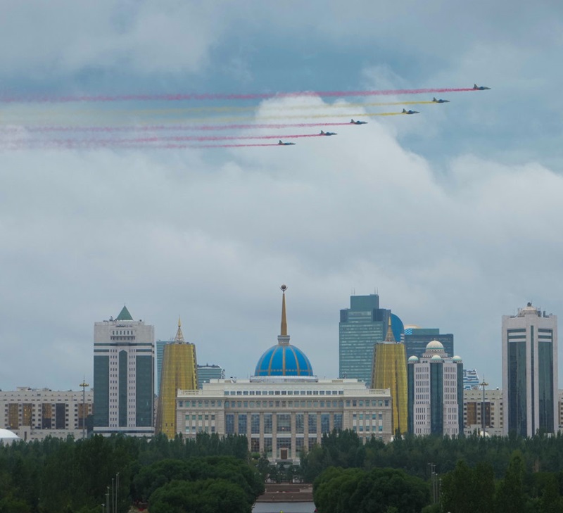 ҚХР Төрағасы Си Цзиньпин Астанада ҚР Президенті Қ.Тоқаев өткізген қарсы алу рәсіміне қатысты