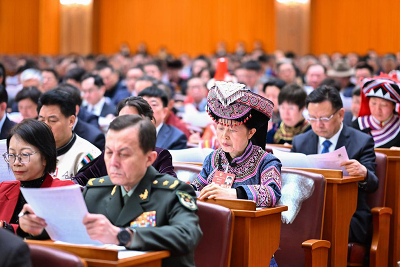 Қытай Халықтық саяси консультативтік кеңесі XIV Ұлттық комитетінің үшінші сессиясы ашылды