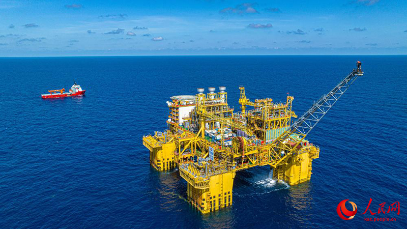 Қытайдағы ең ірі теңіз газ кен орнының екінші фазалық жобасы пайдалануға берілді