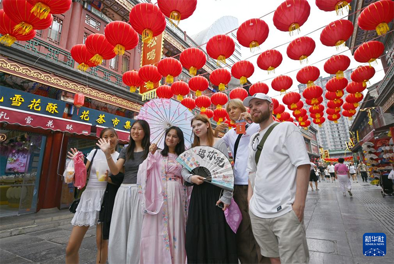 ШЫҰ оқушылары Тяньцзиньді аралады