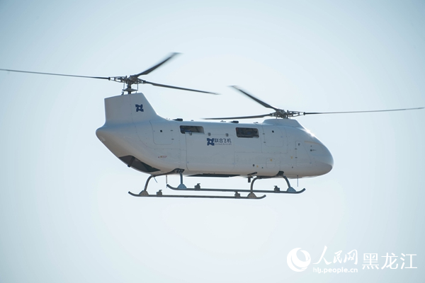 «Аспандағы ауыр жүк көлігі»-T1400 ұшқышсыз тікұшағы алғашқы рейсін сәтті орындады