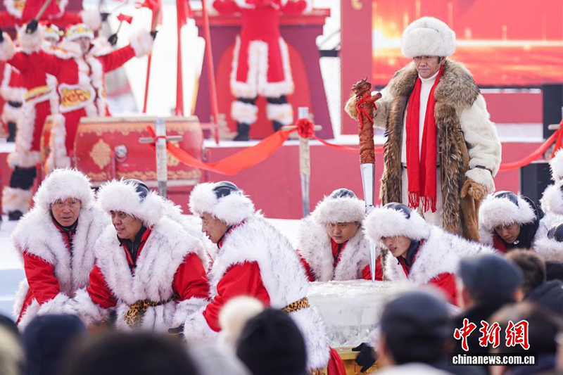 6-ншы Харбин мұз жинау фестивалі басталды