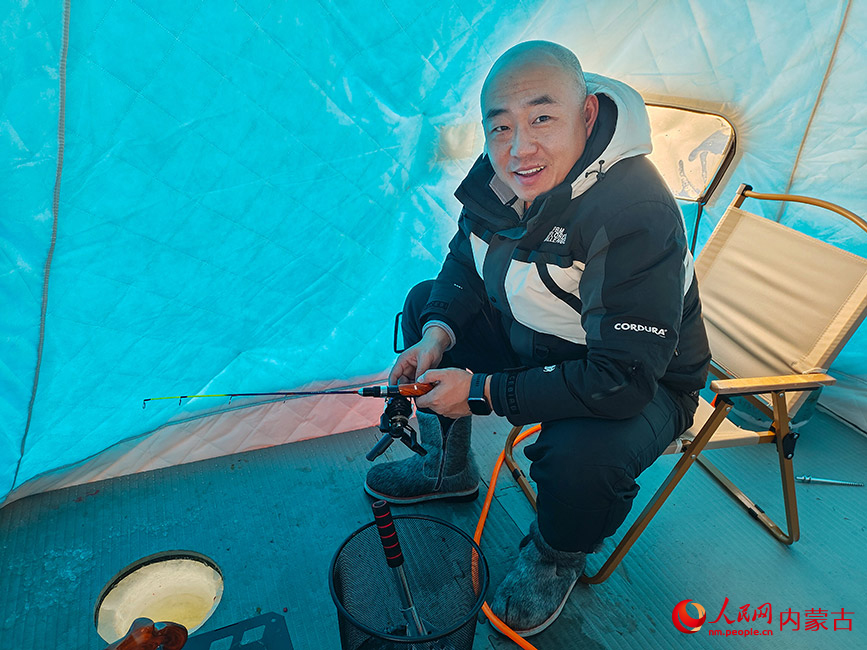 Эргуна, Ішкі Моңғол: минус 30 градус температурада балық аулау