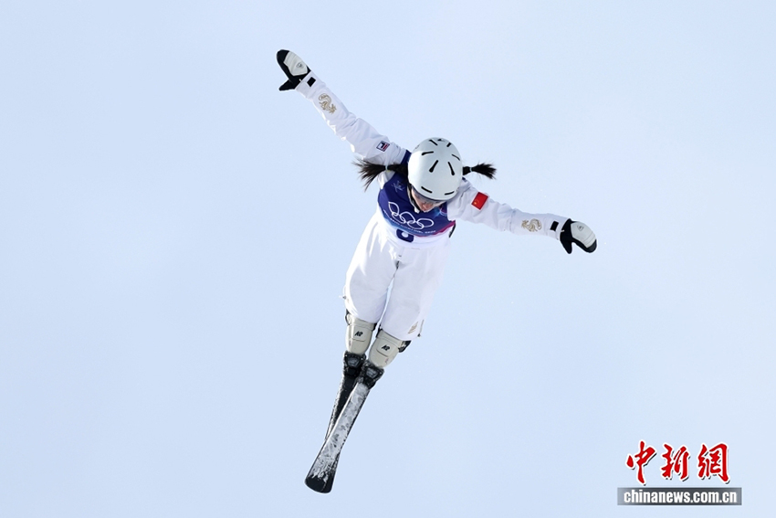 Қытайлық спортшы Шао Ци фристайлдан әйелдер арасындағы әуе шеберлігі бойынша қола медаль жеңіп алды