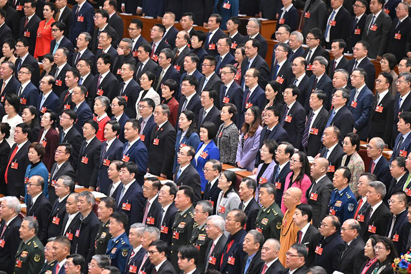 Қытай Халықтық саяси консультативтік кеңесі XIV Ұлттық комитетінің төртінші сессиясы ашылды