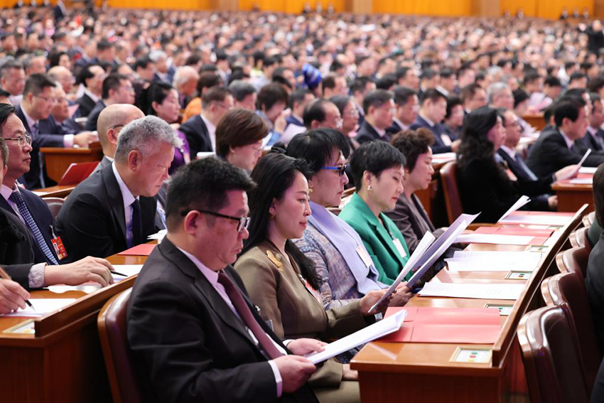 Қытай Халықтық саяси консультативтік кеңесі XIV Ұлттық комитетінің төртінші сессиясы жабылды