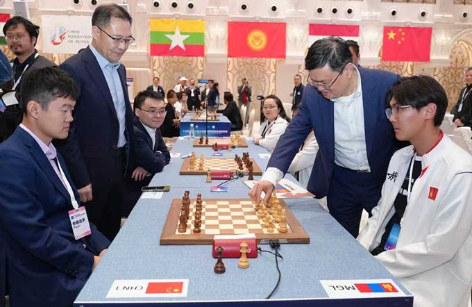 Шанхайда ШЫҰ елдерінің командалық шахмат чемпионаты ашылды